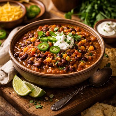 Image of 3 Bean Vegetarian Chili
