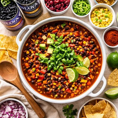 Image of 3 Bean Vegetarian Chili Goya Beans