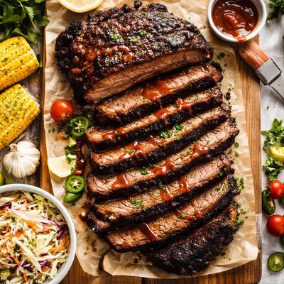 Image of 3 Day Barbecued Marinated Beef Brisket