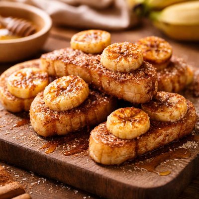 Image of 3 Ingredient Cinnamon Banana Slice