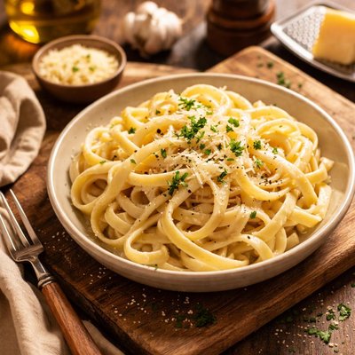 Image of 3 Step Fettuccine Alfredo