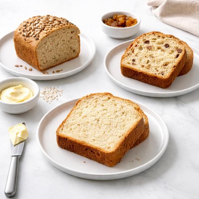Image of 3 Variations of a Gluten Free Bread Recipe Bread Machine