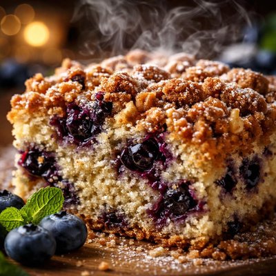 Image of 3rd Generation Blueberry Streusel Cake