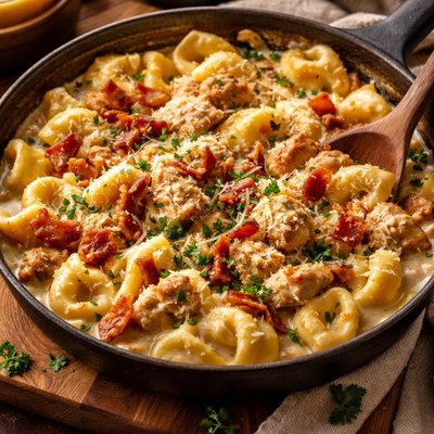 Image of 4 Cheese Chicken and Bacon Tortellini