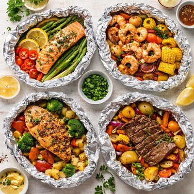 Image of 4 Foil Wrapped Dinners