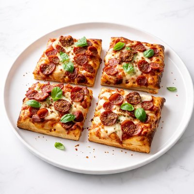 Image of 4 Square Family Pizza