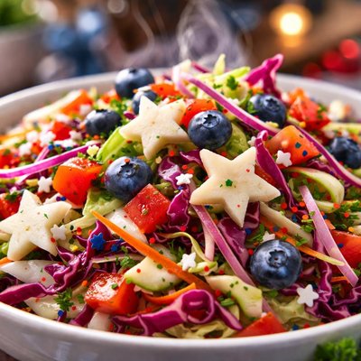 Image of 4th of July Cabbage Salad