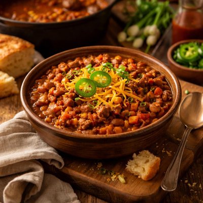 Image of 5 Ingredient Baked Bean Chili