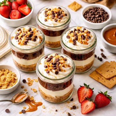 Image of 5 Layer Delicious Dessert