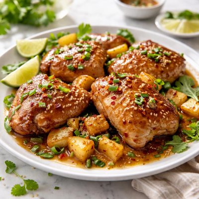 Image of 5 Points Plus Pineapple and Honey Glazed Chicken