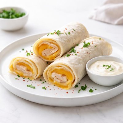 Image of 60 Second Lunch Cheese Roll Ups