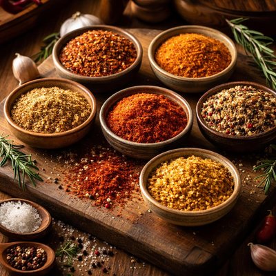 Image of 6 Differents Dry Rubs