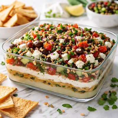 Image of 6 Layer Mediterranean Dip