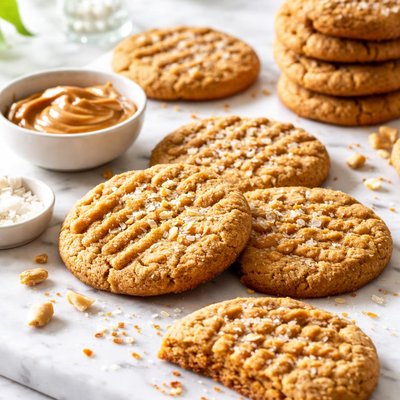 Image of 7 Ingredient Peanut Butter Cookies