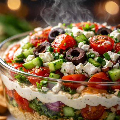 Image of 7 Layer Dip Greek Style