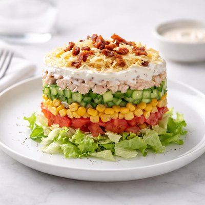 Image of 7 Layer Salad Low Fat Version