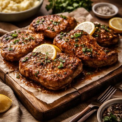 Image of 7 Up Pork Chops