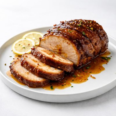 Image of 7 Up Pork Roast with Glaze