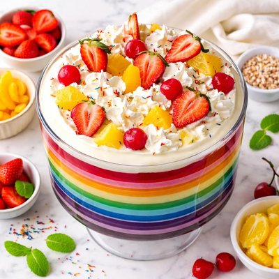 Image of 8 Layer Jello Salad