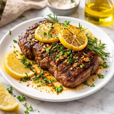 Image of A 1zesty Lemon Steak