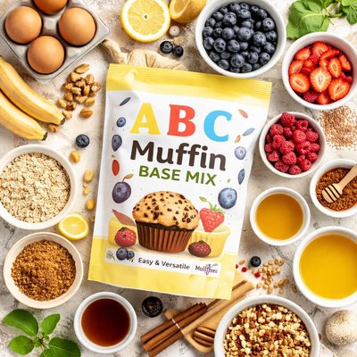 Image of A B C Muffin Base Mix