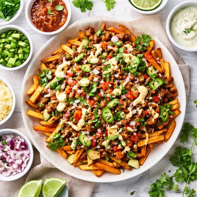 Image of A Better for You Variation of Chile Cheese Fries