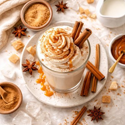 Image of A Delectable Cinnamon Milkshake