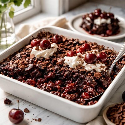 Image of A Different Black Forest Dump Cake