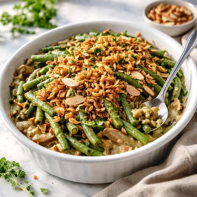 Image of A Different Green Bean Casserole