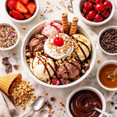 Image of A Homemade Sundae