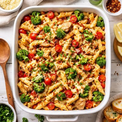 Image of A L Chicken Pasta Casserole
