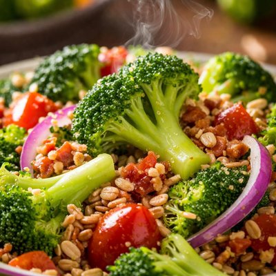 Image of A Lighter Broccoli Salad