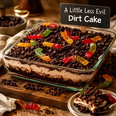 Image of A Little Less Evil Dirt Cake