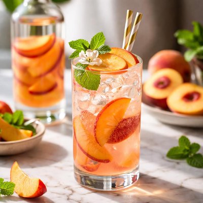 Image of A Peach Infused Vodka
