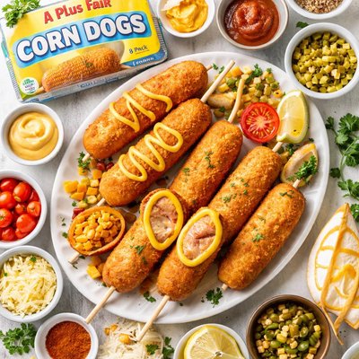 Image of A Plus Fair Corn Dogs
