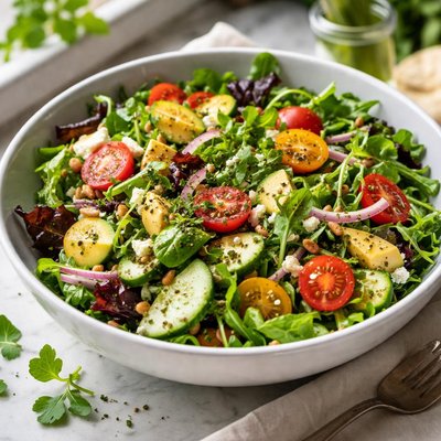 Image of A Quick and Easy Salad