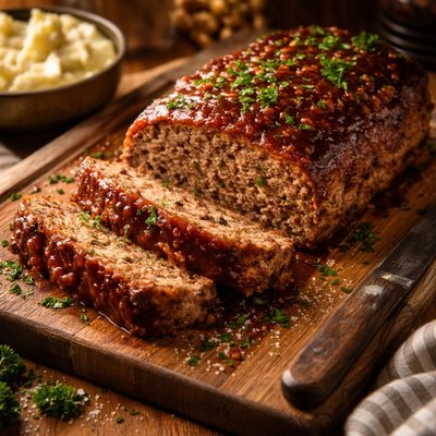 Image of A Really Tasty Meatloaf