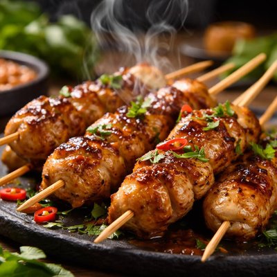 Image of A Simple Chicken Satay