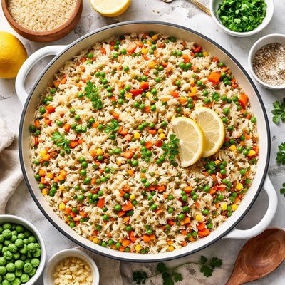 Image of A Simple Rice Pilaf