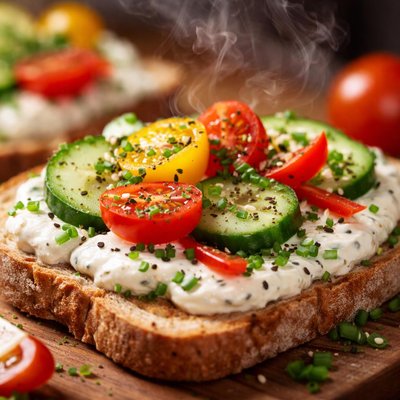 Image of A Snack for Cream Cheese and Veggie Fans