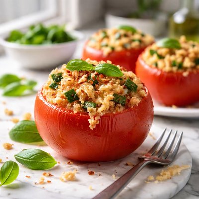 Image of A Tomato Well Stuffed