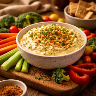Image of A Touch of Curry Vegetable Dip