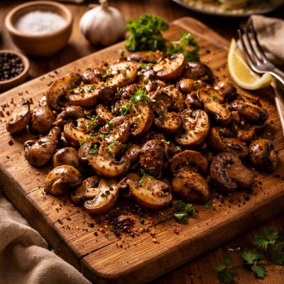 Image of A Version of Sauteed Shrooms