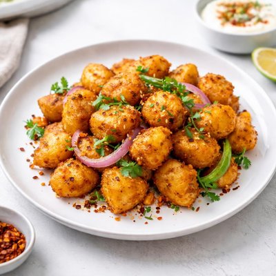 Image of Aaloo Fry Spicy Fried Potatoes