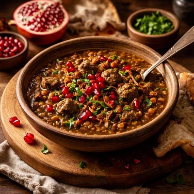 Image of Aash E Anar Pomegranate Stew
