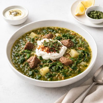 Image of Aash E Shalgham Beef and Herb Soup