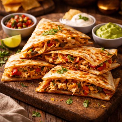 Image of Absolute Best Chicken Quesadillas