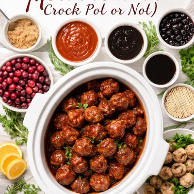 Image of Absolute Best Holiday Meatballs Crock Pot or Not