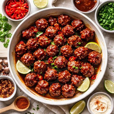 Image of Absolutely Awesome Smoky Meatballs