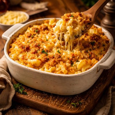 Image of Absolutely the Easiest Baked Macaroni and Cheese